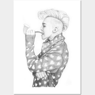 Sketchy Kwon Jiyong Posters and Art